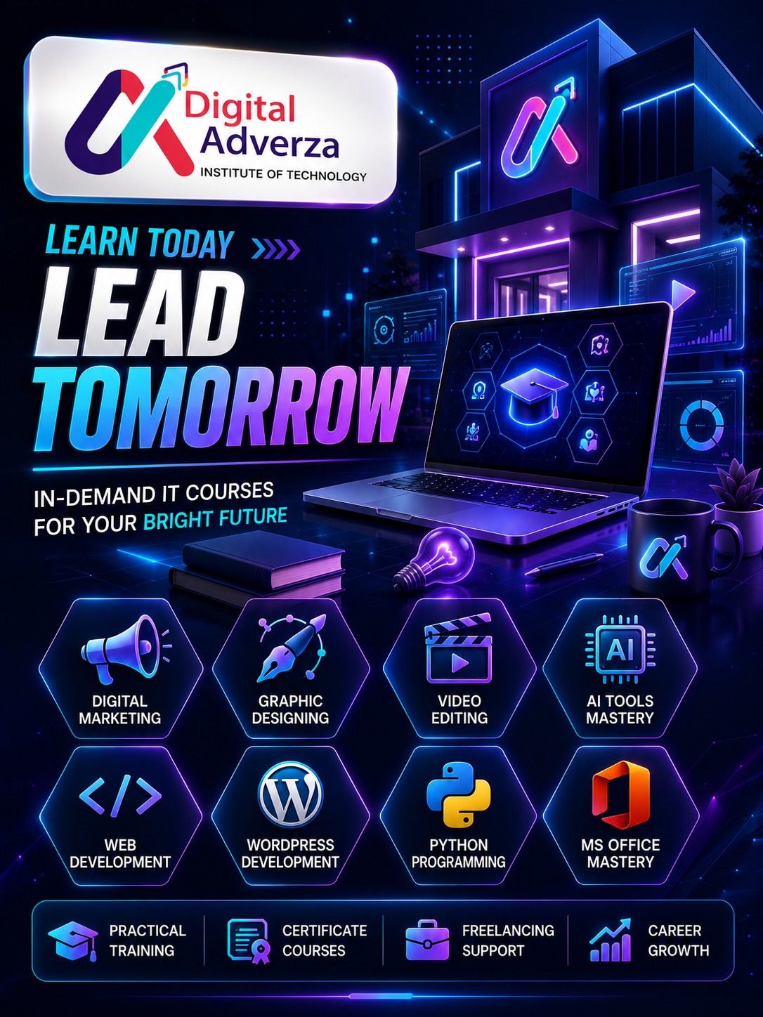 Digital Adverza Institute of Technology reel